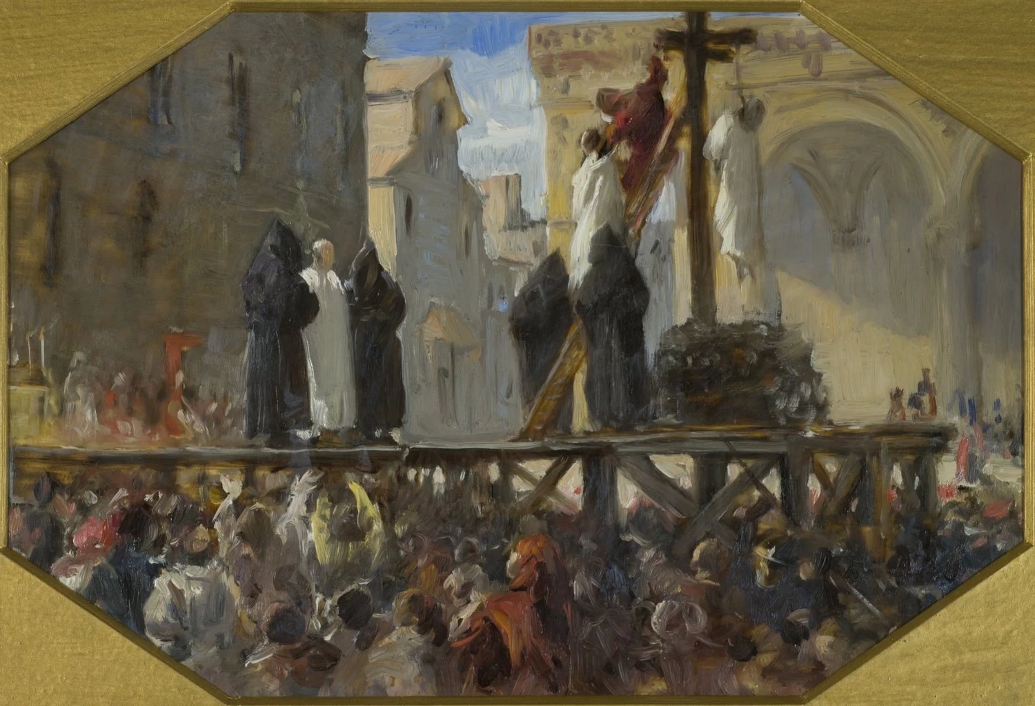 Stefano - 117, supplizio di Savonarola, Palazzo Pitti, Firenze
